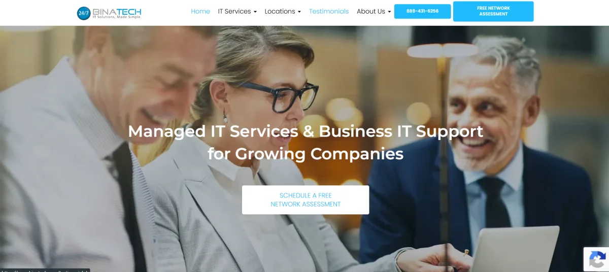 Binatech System Solutions managed IT in Hamilton, Ontario &mdash; homepage