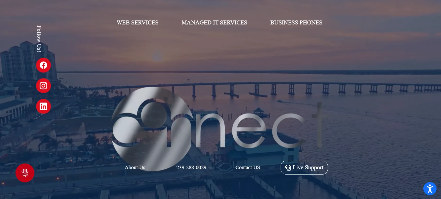 Connect SWFL homepage, Fort Myers Florida healthcare managed IT provider ranked #4 on itreviews.co with a Trust Score of 5.2/10