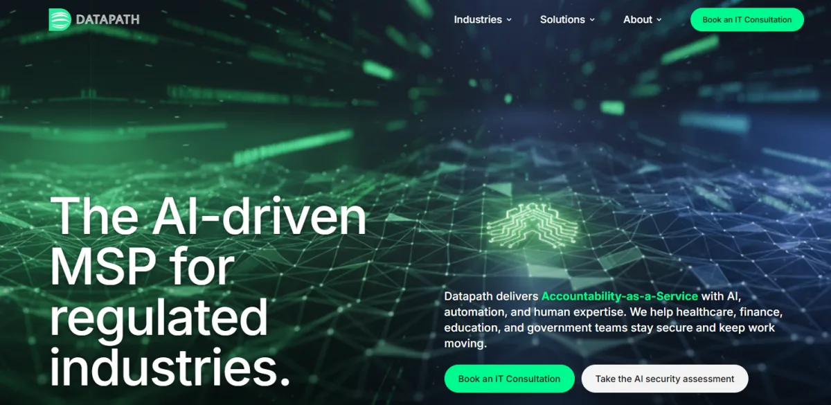 Datapath managed IT and cybersecurity in Fresno CA homepage