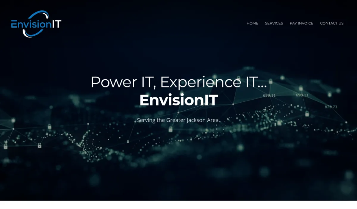 EnvisionIT of MS managed IT services Flowood Mississippi homepage