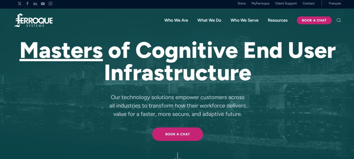 Ferroque Systems digital workspace and VDI specialist Mississauga Ontario &mdash; homepage