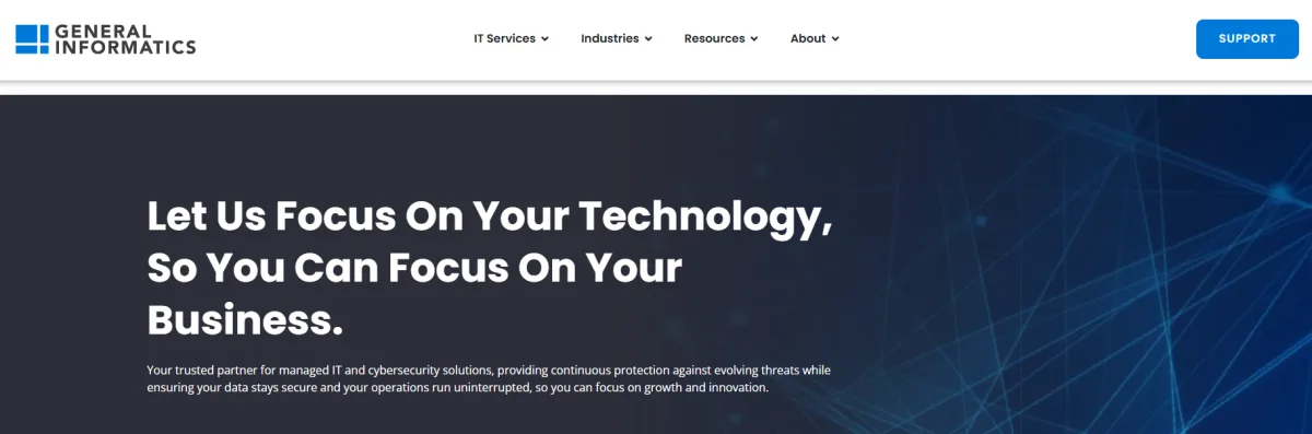 General Informatics managed IT for schools and government in Baton Rouge &mdash; homepage
