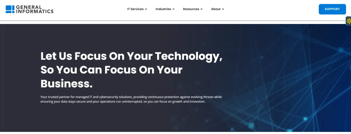 General Informatics managed IT services Baton Rouge Louisiana &mdash; homepage