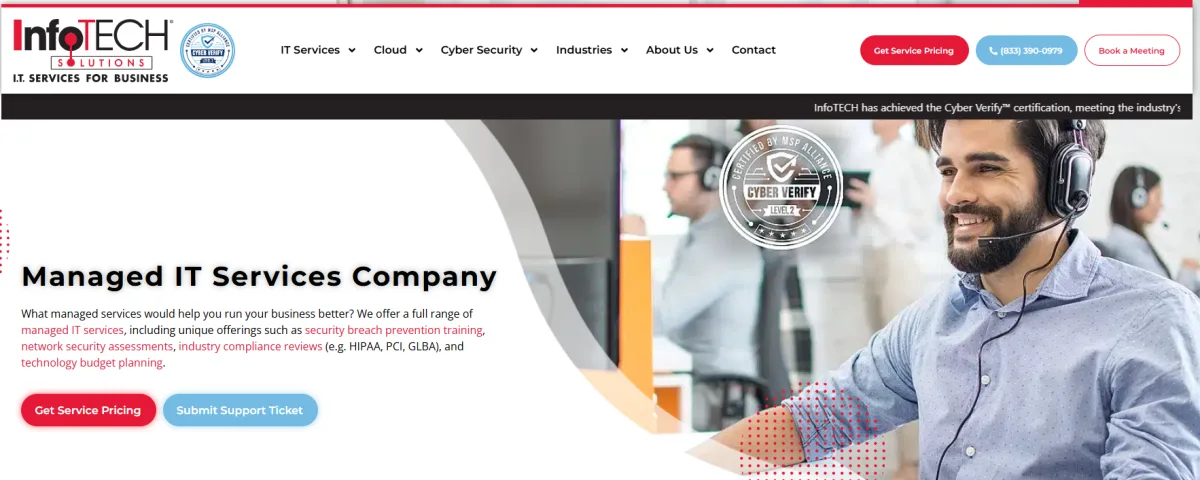 InfoTECH Solutions managed IT in Baton Rouge &mdash; homepage