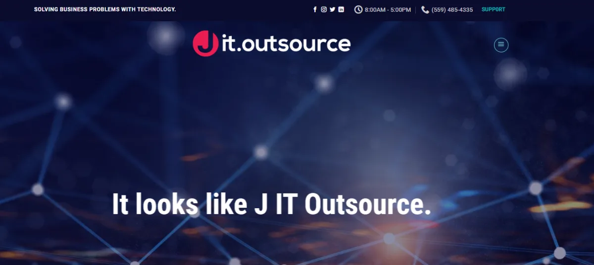 J-IT Outsource managed IT services in Fresno CA homepage