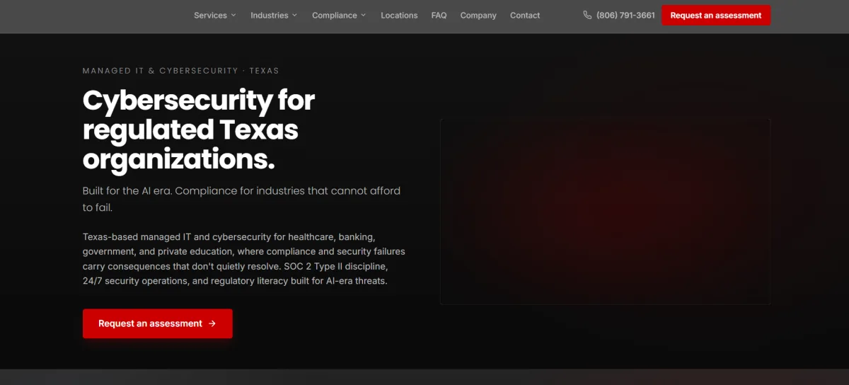 Mandry Technology managed IT Lubbock — homepage