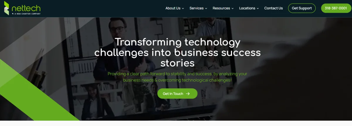 NetTech managed IT services North Louisiana Shreveport &mdash; homepage