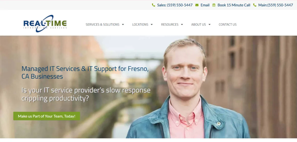 Real-Time Information Services IT support in Fresno CA homepage