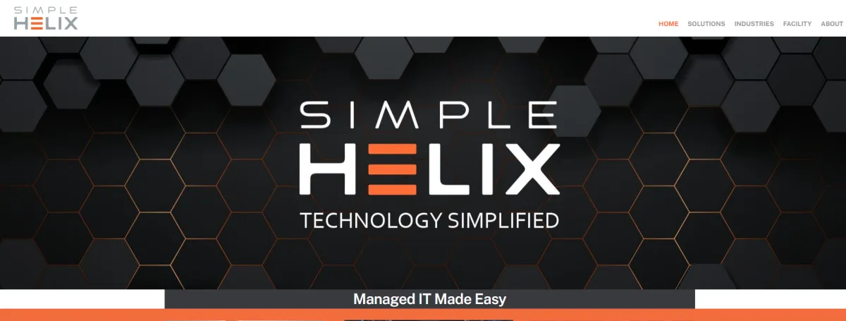 Simple Helix managed IT and data center Huntsville Alabama - homepage