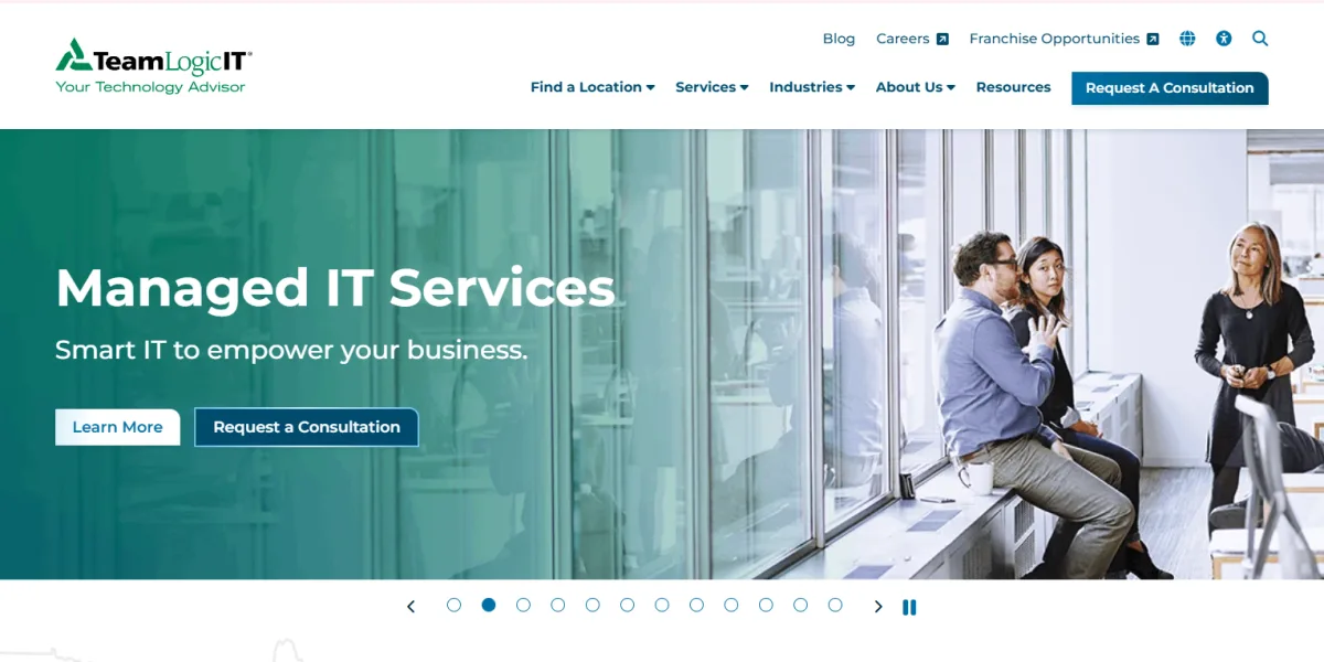TeamLogic IT managed services Fresno Clovis California homepage