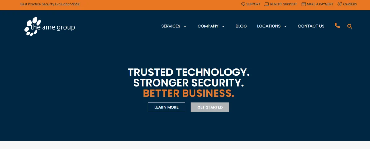The AME Group managed IT services for manufacturing in Baton Rouge &mdash; homepage