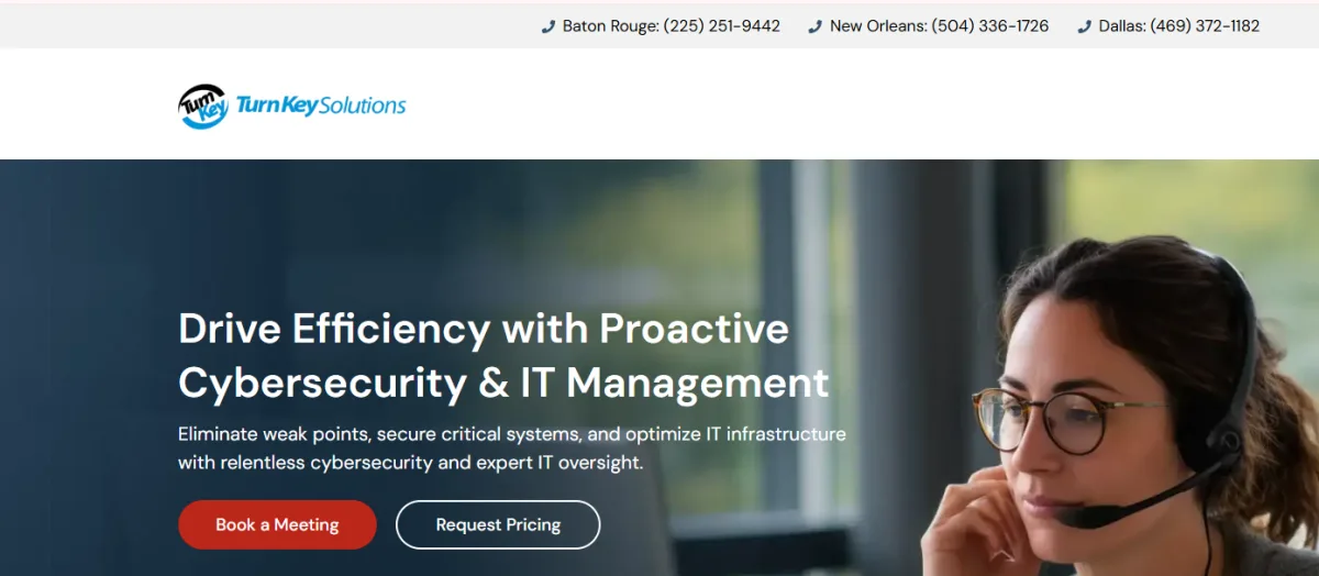 Turn Key Solutions education IT services in Baton Rouge &mdash; homepage