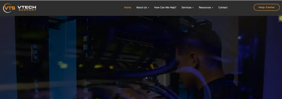 VTech Support managed IT services Bakersfield CA homepage