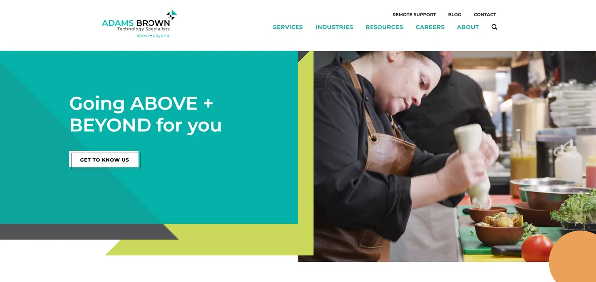 Adams Brown Technology Specialists managed IT services in Wichita, Kansas. Homepage