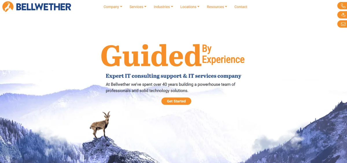 Bellwether Technology managed IT services New Orleans Louisiana homepage