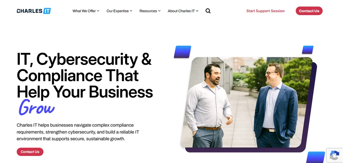 Charles IT CMMC compliance managed IT Connecticut