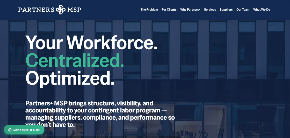 Partners Plus managed IT services Delaware homepage