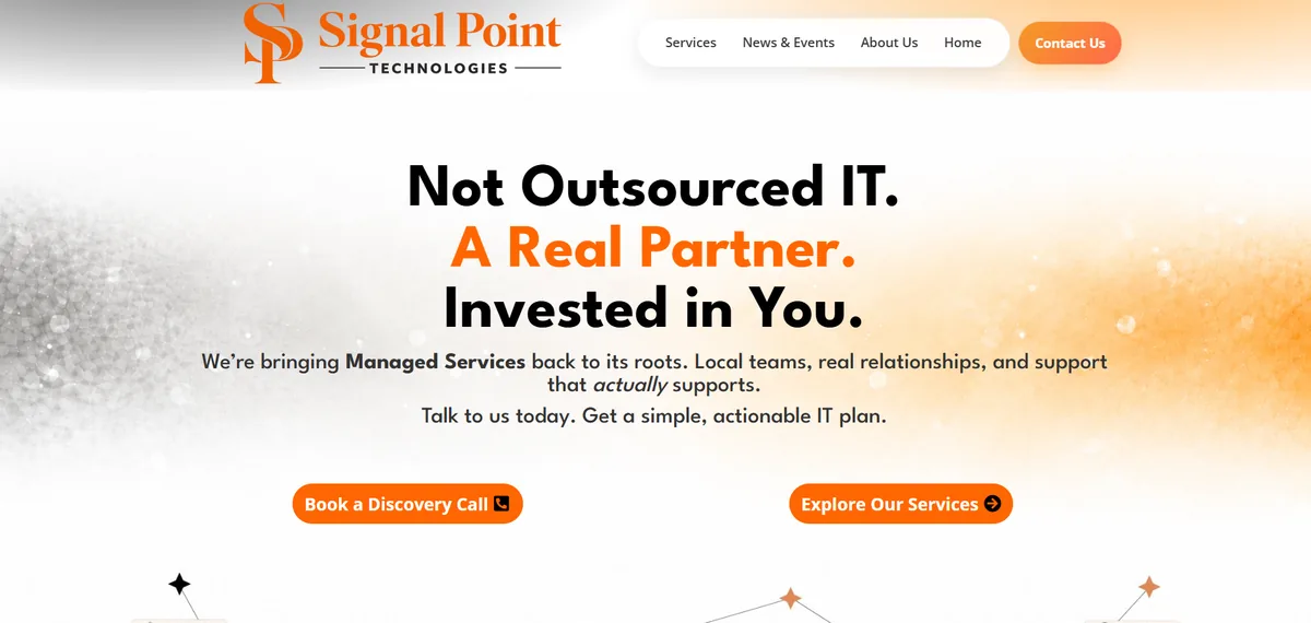 Summit IT Services managed IT services website homepage